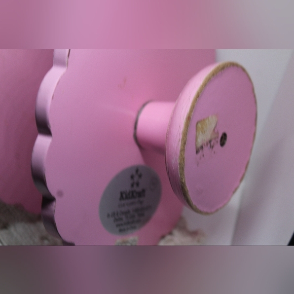 Vintage 2 Tier Pink & White Dessert Display Stand - Picture 14 of 17